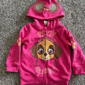 ❤️Paw Patrol Skye Zip Up Hoodie 2T